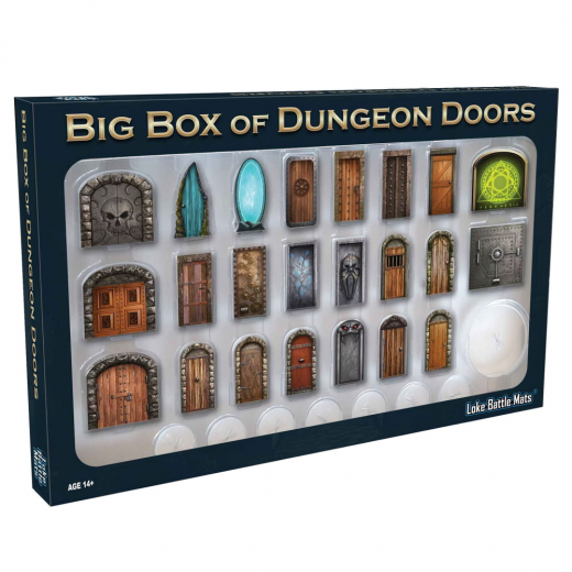 Big Box of Dungeon Doors i gruppen SELSKABSSPIL / Tilbehør hos Spelexperten (LBM038)
