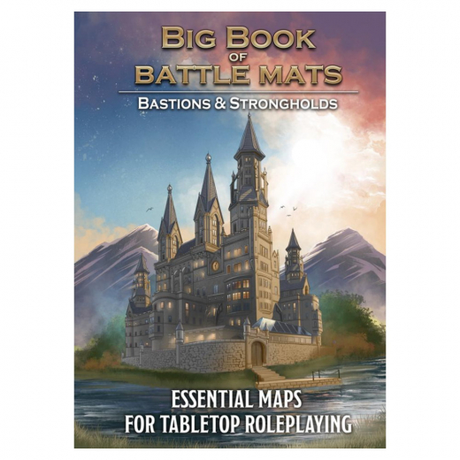 Big Book of Battle Mats - Bastions & Strongholds i gruppen SELSKABSSPIL / Rollespil hos Spelexperten (LBM069)