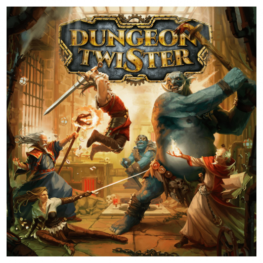 Dungeon Twister: 20th Anniversary Edition i gruppen SELSKABSSPIL / Spil for to hos Spelexperten (LDY00002)