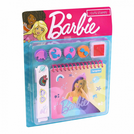 Barbie Søde Stempler i gruppen LEGETØJ / Skab & mal / Skriv og Tegn / Puslespil bøger hos Spelexperten (LI-BB9626)