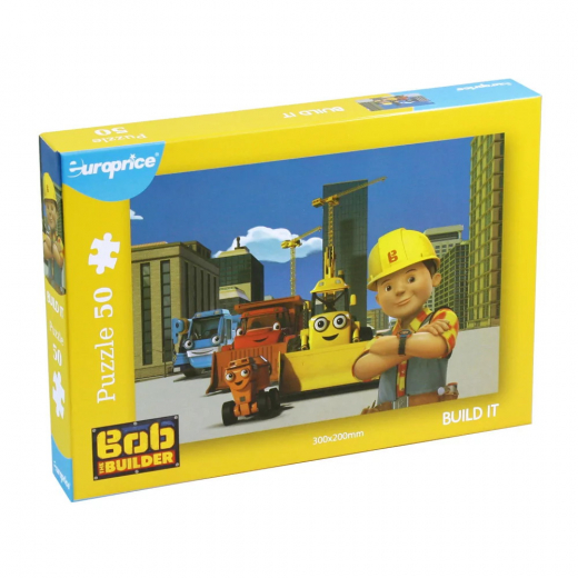 Puslespil: Bob the Builder 50 Brikker i gruppen PUSLESPIL / Puslespil til børn hos Spelexperten (LI-BTB8147)