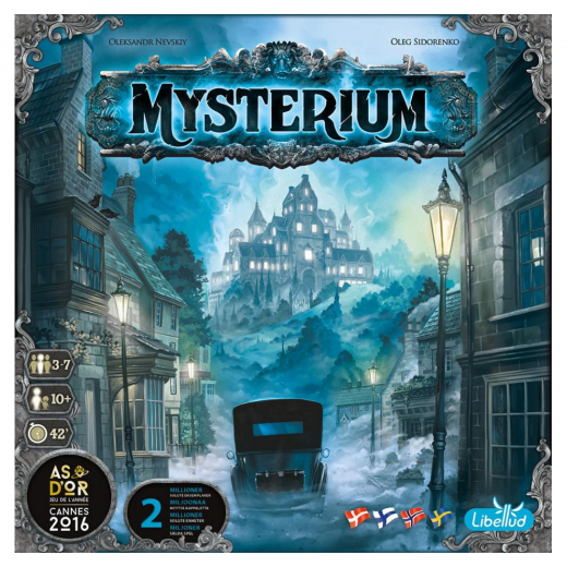 Mysterium (DK) i gruppen SELSKABSSPIL / Familiespil hos Spelexperten (LIBMYST2501NOR)