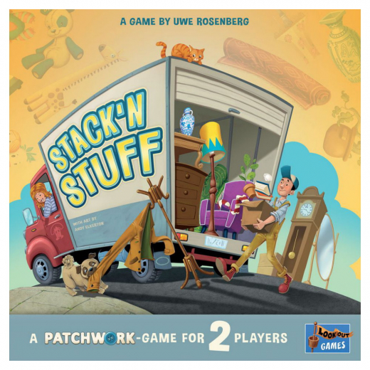 Stack'n Stuff: A Patchwork Game i gruppen SELSKABSSPIL / Familiespil hos Spelexperten (LK0158)