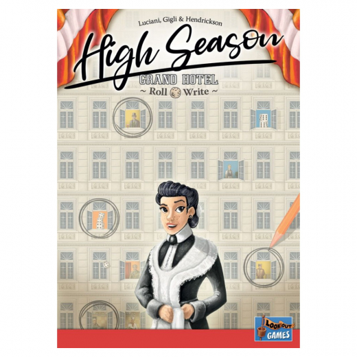 High Season: Grand Hotel Roll & Write i gruppen SELSKABSSPIL / Strategispil hos Spelexperten (LK0167)