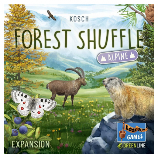 Forest Shuffle: Alpine (Exp.) i gruppen SELSKABSSPIL / Udvidelser hos Spelexperten (LK0185)
