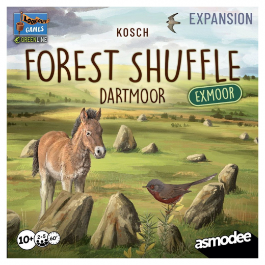 Forest Shuffle: Dartmoor - Exmoor (Exp.) i gruppen SELSKABSSPIL / Udvidelser hos Spelexperten (LK0193)
