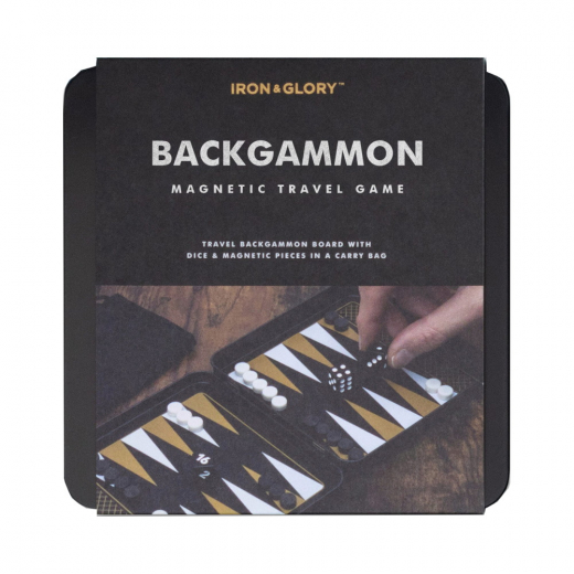 Game On Magnetic Travel Backgammon i gruppen SELSKABSSPIL / Rejsespil hos Spelexperten (LKIAGGOB)