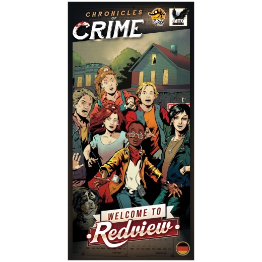 Chronicles of Crime: Welcome to Redview (Exp.) i gruppen SELSKABSSPIL / Udvidelser hos Spelexperten (LKY038)