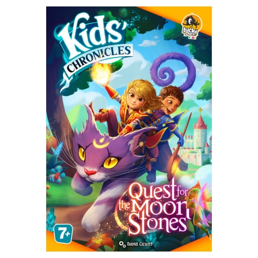 Kids Chronicles: Quest for the Moon Stones i gruppen SELSKABSSPIL / Familiespil hos Spelexperten (LKYCCKR01EN)