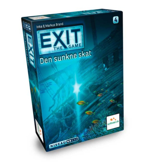 EXIT: Den Sunkne Skat (DK) i gruppen SELSKABSSPIL / Strategispil hos Spelexperten (LPFI0172)