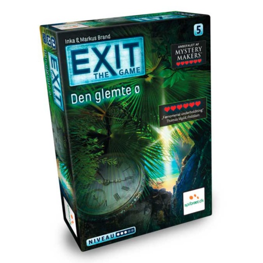 EXIT: Den Glemte Ø (DK) i gruppen SELSKABSSPIL / Strategispil hos Spelexperten (LPFI0193)