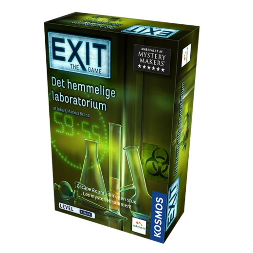 EXIT: Det hemmelige laboratorium (DK) i gruppen  hos Spelexperten (LPFI119)