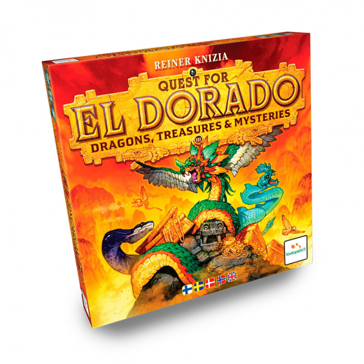Quest for El Dorado: Dragons, Treasures & Mysteries (Exp.) (DK) i gruppen SELSKABSSPIL / Udvidelser hos Spelexperten (LPFI515)