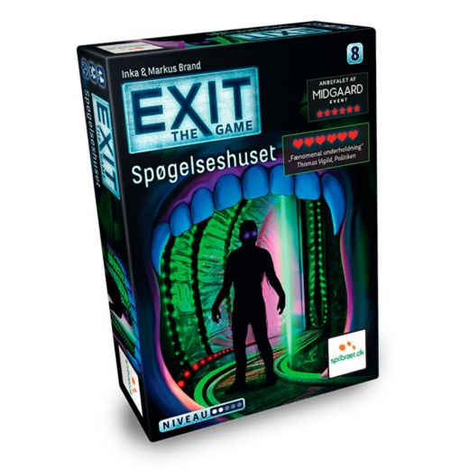 EXIT: Spøgelseshuset (DK) i gruppen SELSKABSSPIL / Strategispil hos Spelexperten (LPFI7347)