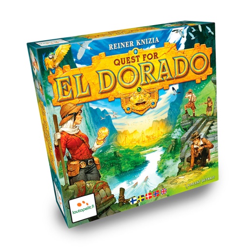 Quest for El Dorado (DK) i gruppen SELSKABSSPIL / Familiespil hos Spelexperten (LPFI7465)