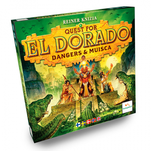 Quest for El Dorado: Dangers & Muisca (Exp.) (DK) i gruppen SELSKABSSPIL / Udvidelser hos Spelexperten (LPFI7514)