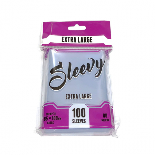 Sleeves Sleevy 65 x 100 mm Regular i gruppen SELSKABSSPIL / Tilbehør / Sleeves hos Spelexperten (LPFI7956)