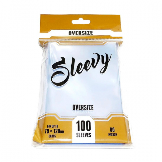 Sleeves Sleevy 79 x 120 mm Regular i gruppen SELSKABSSPIL / Tilbehør / Sleeves hos Spelexperten (LPFI7957)