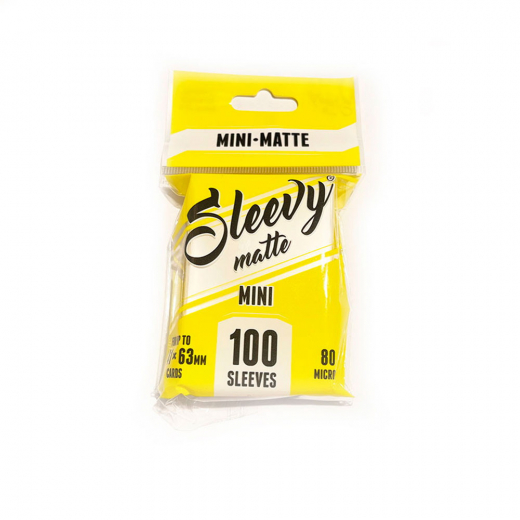 Sleeves Sleevy 41 x 63 mm Matte i gruppen SELSKABSSPIL / Tilbehør / Sleeves hos Spelexperten (LPFI7961)