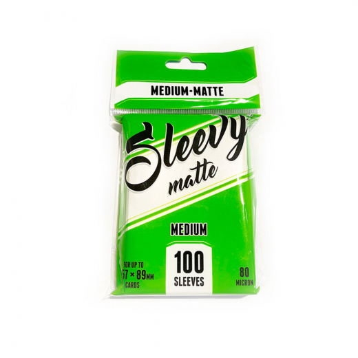Sleeves Sleevy 57 x 89 mm Matte i gruppen SELSKABSSPIL / Tilbehør / Sleeves hos Spelexperten (LPFI7963)