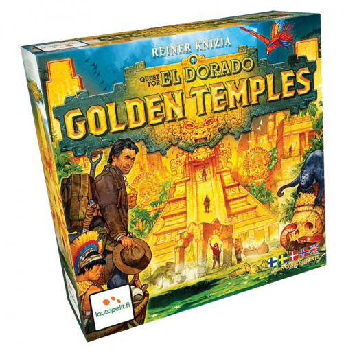 Quest for El Dorado: The Golden Temples (DK) i gruppen SELSKABSSPIL / Strategispil hos Spelexperten (LPFI801)
