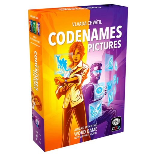 Codenames: Pictures (DK) i gruppen SELSKABSSPIL / Spilserier / Codenames hos Spelexperten (LPFI865)