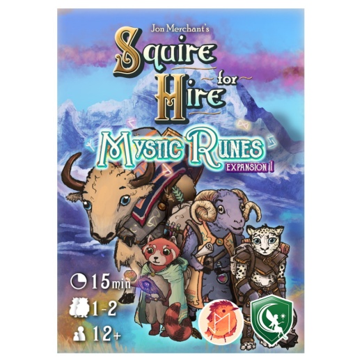 Squire for Hire: Mystic Runes i gruppen SELSKABSSPIL / Strategispil hos Spelexperten (LTM018)