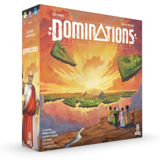 Dominations: Road to Civilization i gruppen SELSKABSSPIL / Strategispil hos Spelexperten (LUMHGGDOM03R01)