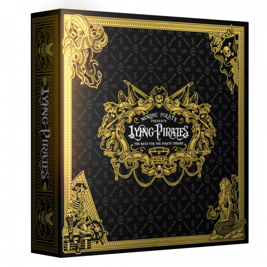 Lying Pirates: The Race for the Pirate Throne - Deluxe Edition i gruppen SELSKABSSPIL / Strategispil hos Spelexperten (LYPI1)