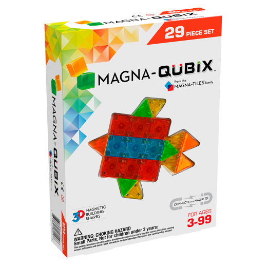 Magna - Qubix 29 dele i gruppen LEGETØJ / Byggeklodser / Magna-Tiles hos Spelexperten (MAG18029)