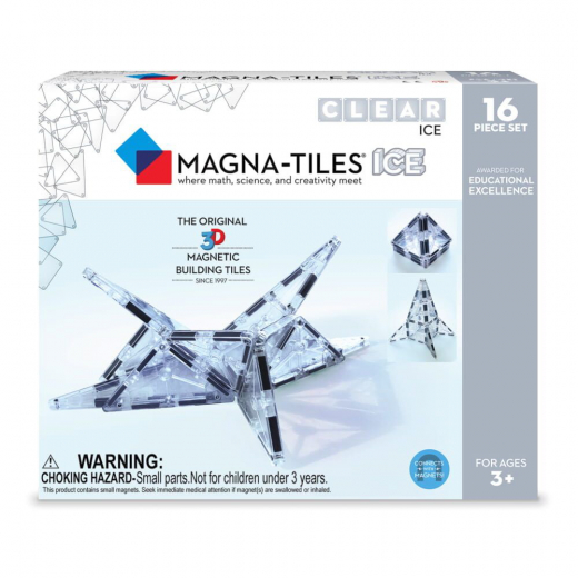 Magna-Tiles - ICE - 16 Dele i gruppen LEGETØJ / Byggeklodser / Magna-Tiles hos Spelexperten (MAG18716)