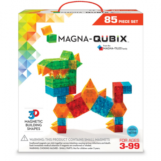 Magna - Qubix 85 Dele i gruppen LEGETØJ / Byggeklodser / Magna-Tiles hos Spelexperten (MAG19785)