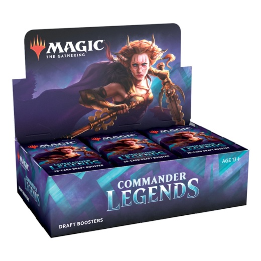 Magic: The Gathering - Commander Legends Draft Booster Display i gruppen SELSKABSSPIL / Kortspil hos Spelexperten (MAGC6323-DIS)
