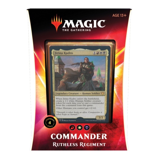 Magic: The Gathering - Ikoria Commander 2020: Ruthless Regiment i gruppen  hos Spelexperten (MAGC7421-RUT)