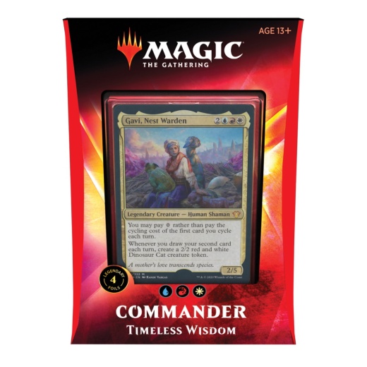 Magic: The Gathering - Ikoria Commander 2020: Timeless Wisdom i gruppen  hos Spelexperten (MAGC7421-TIM)