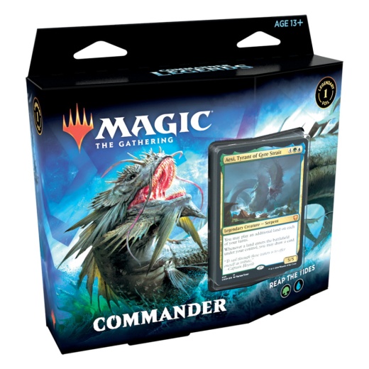 Magic: The Gathering - Commander Legends - Reap the Tides Deck i gruppen  hos Spelexperten (MAGC7943-REA)
