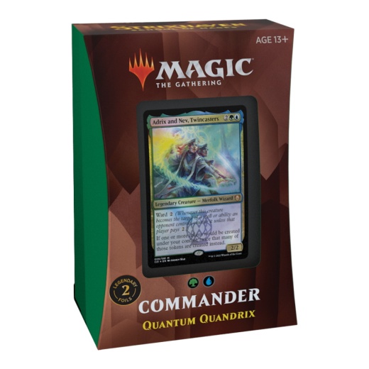 Magic: The Gathering - Strixhaven Quantum Quandrix Deck i gruppen SELSKABSSPIL / Magic the Gathering hos Spelexperten (MAGC8438-QUA)