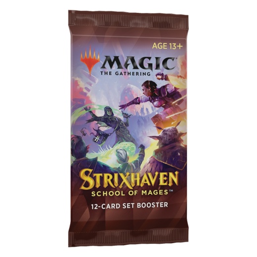 Magic: The Gathering - Strixhaven Set Booster i gruppen SELSKABSSPIL / Magic the Gathering hos Spelexperten (MAGC8446)