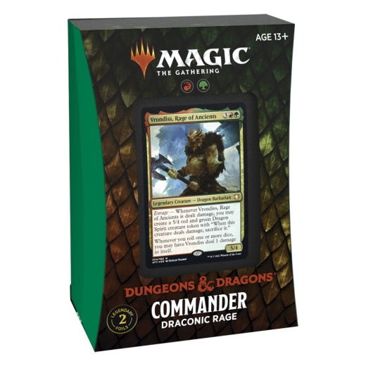 Magic: The Gathering - Draconic Rage Commander Deck i gruppen  hos Spelexperten (MAGC8749-DRA)