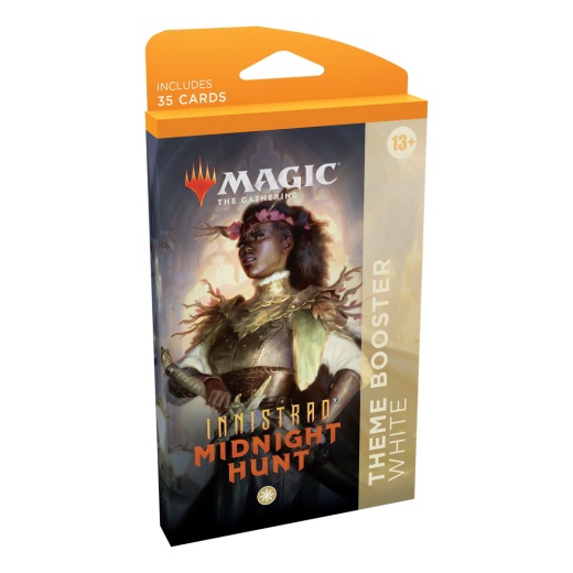 Magic: The Gathering - Midnight Hunt Theme Booster White i gruppen  hos Spelexperten (MAGC8952-WHI)