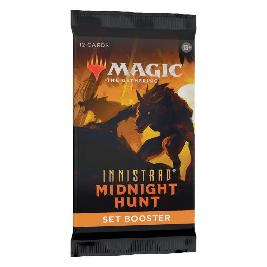 Magic: The Gathering - Innistrad: Midnight Hunt Set Booster i gruppen SELSKABSSPIL / Magic the Gathering hos Spelexperten (MAGC8953)