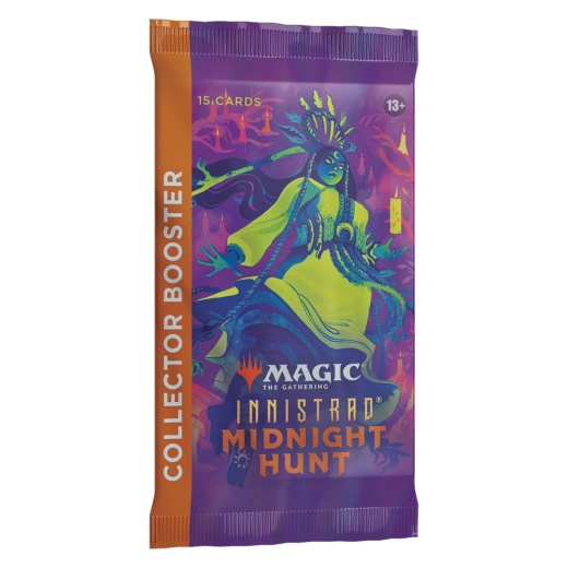 Magic: The Gathering - Innistrad: Midnight Hunt Collector Booster i gruppen SELSKABSSPIL / Magic the Gathering hos Spelexperten (MAGC8954)