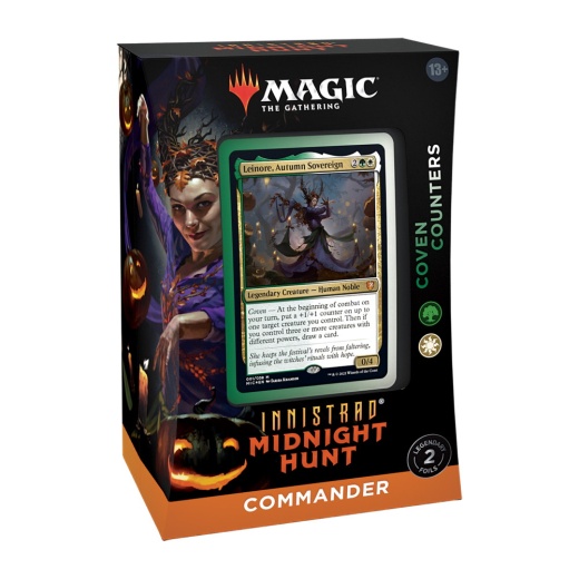 Magic: The Gathering - Coven Counters Commander Deck i gruppen SELSKABSSPIL / Magic the Gathering hos Spelexperten (MAGC8955-COV)