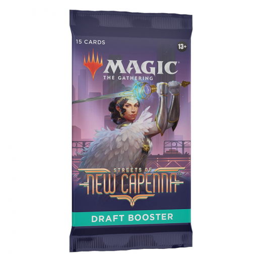 Magic: The Gathering - Streets of New Capenna Draft Booster i gruppen  hos Spelexperten (MAGC9513-BOS)