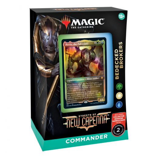 Magic: The Gathering - Bedecked Brokers Commander Deck i gruppen SELSKABSSPIL / Magic the Gathering hos Spelexperten (MAGC9516-BRO)