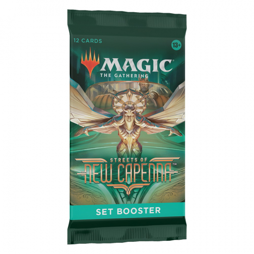 Magic: The Gathering - Streets of New Capenna Set Booster i gruppen SELSKABSSPIL / Magic the Gathering hos Spelexperten (MAGC9518-BOO)
