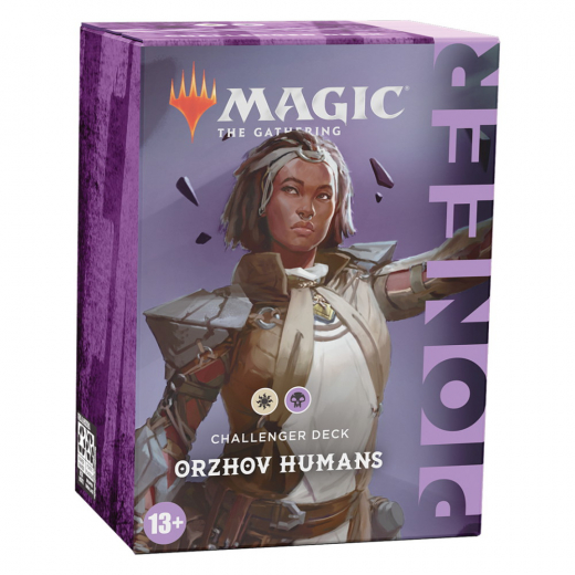 Magic: The Gathering - Pioneer 2022 Orzhov Humans i gruppen SELSKABSSPIL / Magic the Gathering hos Spelexperten (MAGC9989-ORZ)