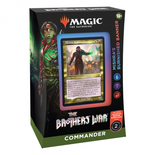 Magic: The Gathering - Mishra's Burnished Banner Commander Deck i gruppen SELSKABSSPIL / Magic the Gathering hos Spelexperten (MAGD0309-MIS)