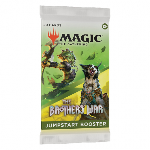 Magic: The Gathering - The Brothers' War Jumpstart Booster i gruppen SELSKABSSPIL / Magic the Gathering hos Spelexperten (MAGD0310-BOS)
