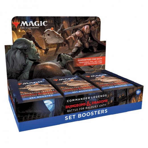 Magic: The Gathering - Battle for Baldur's Gate Set Display i gruppen SELSKABSSPIL / Magic the Gathering hos Spelexperten (MAGD1005-DIS)